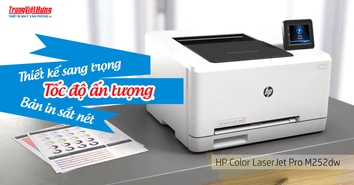 Đánh giá máy in HP Color LaserJet Pro M252dw