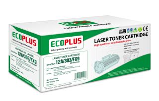 Mực in EcoPlus FX-9, Laser trắng đen dùng cho máy in canon