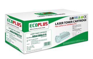 Mực in EcoPlus 319, Laser trắng đen dùng cho máy in canon