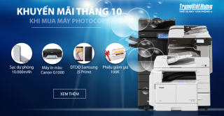 Khuyến mãi máy photocopy tháng 10